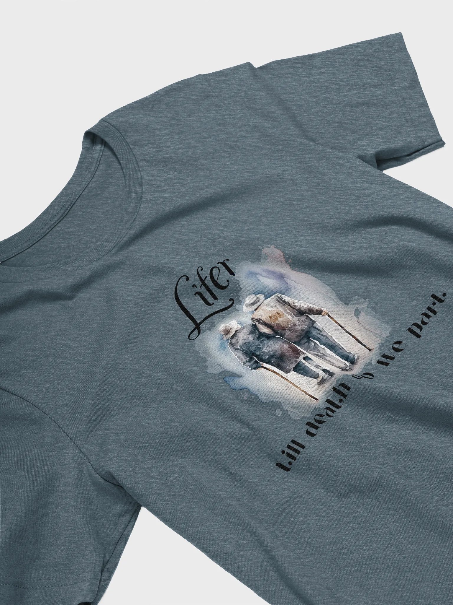 "Lifer" Elderly Love Walk T-Shirt product image (12)