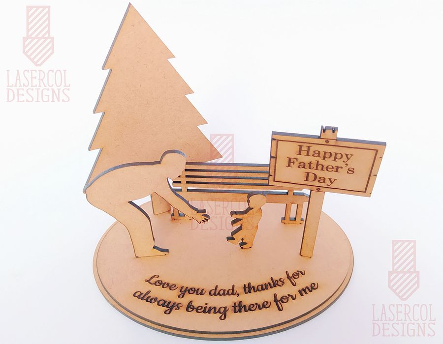 Father's Day Gift Plaque - Laser Cut Files product image (5)