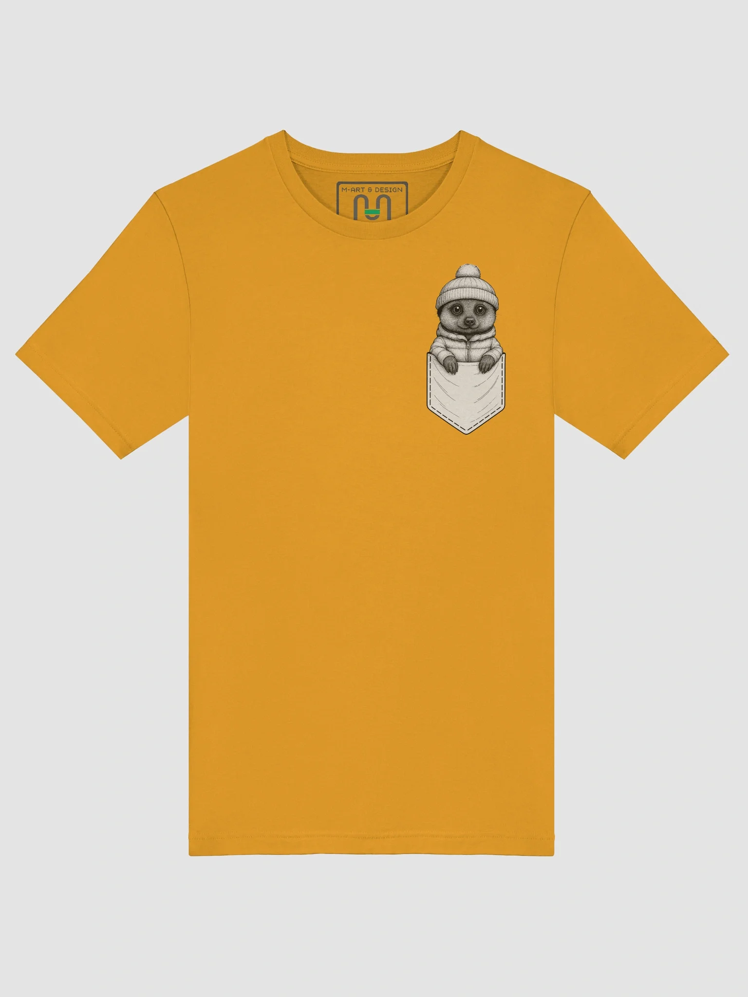 Dressed for the Antarctic - Meerkat-Peek Mob Tee - Desert Agents on Duty product image (5)