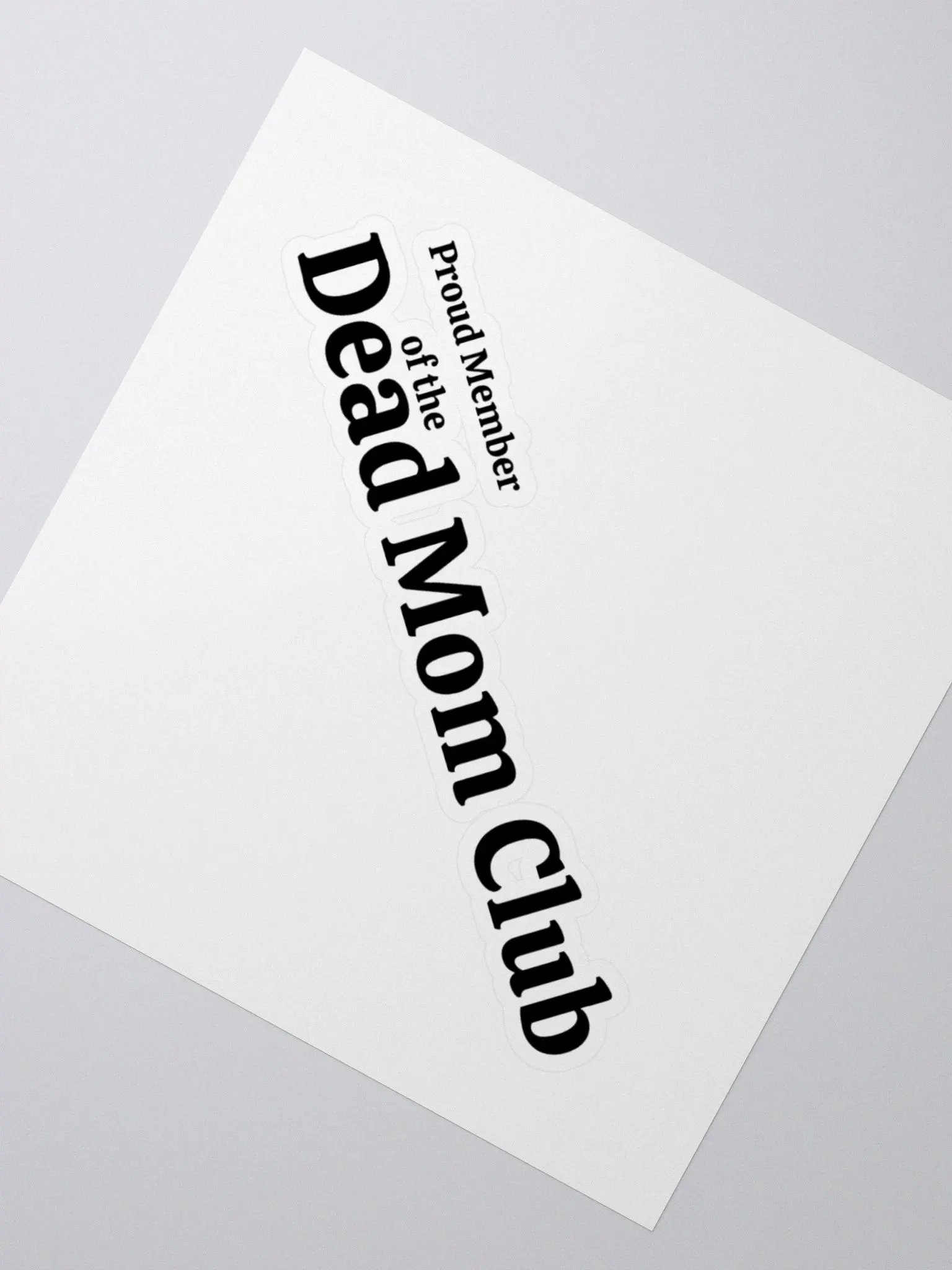 Dead Mom Sticker product image (2)