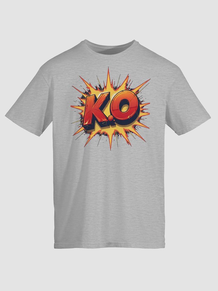 K.O. – Explosive Fighting Game Typography Design product image (1)