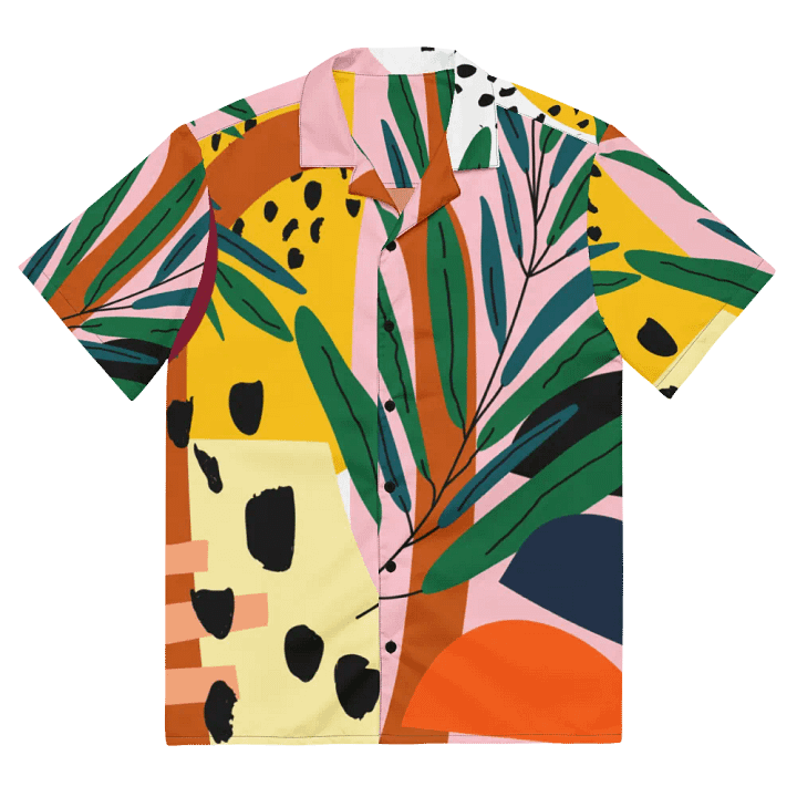 "BP3" Tropical Breeze Men's Hawaiian Shirt product image (2)