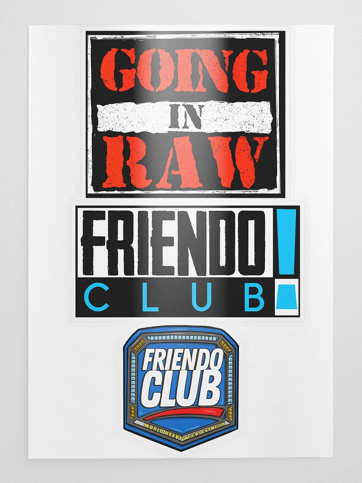 Friendo Club Sticker Sheet 3 product image (1)