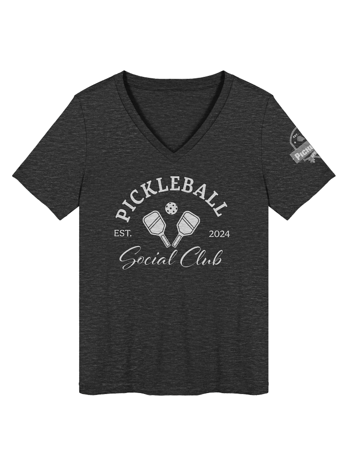 PickleBall Social Club V-Neck Tee Womens product image (1)