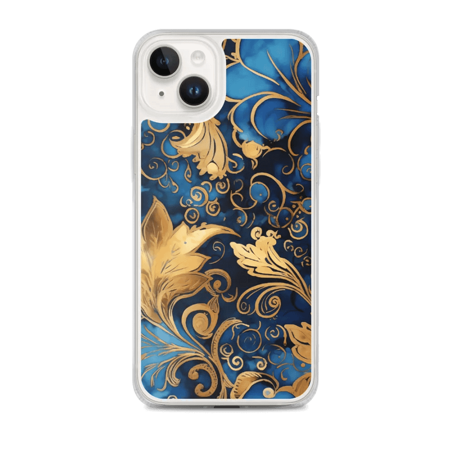 Golden Blue Phone Case product image (1)