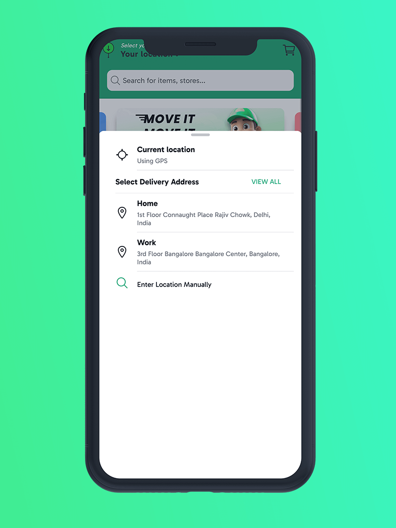 Ionic Jokar (All-in-One Delivery – Dunzo Clone) App Template product image (11)