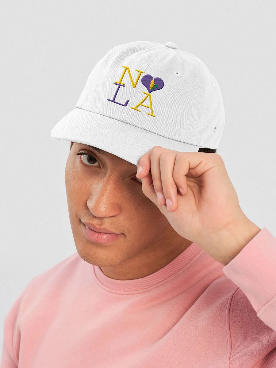 I LOVE NOLA **EMBROIDERED CAP BIGSHOT LOGO** (MARDI GRAS 3) product image (5)