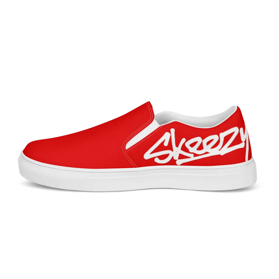 Solid Skeezy Slip-Ons RED product image (7)