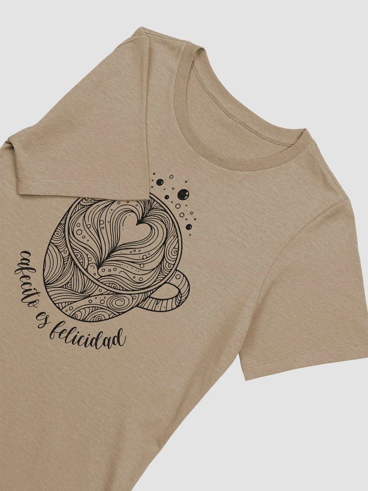 Cafecito Es Felicidad Camiseta de Mujer product image (2)