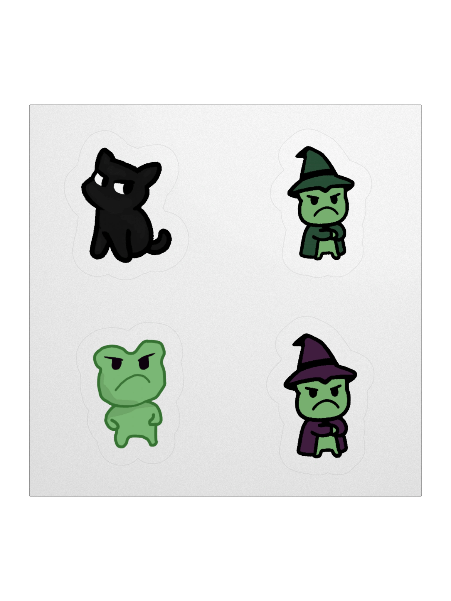 Witchy Phrog Sticker Set product image (2)