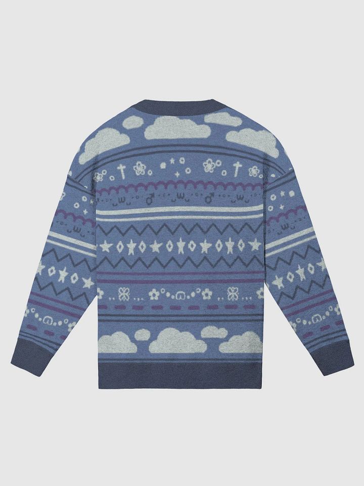 Cloudy Christmas Sweater - Blue product image (7)