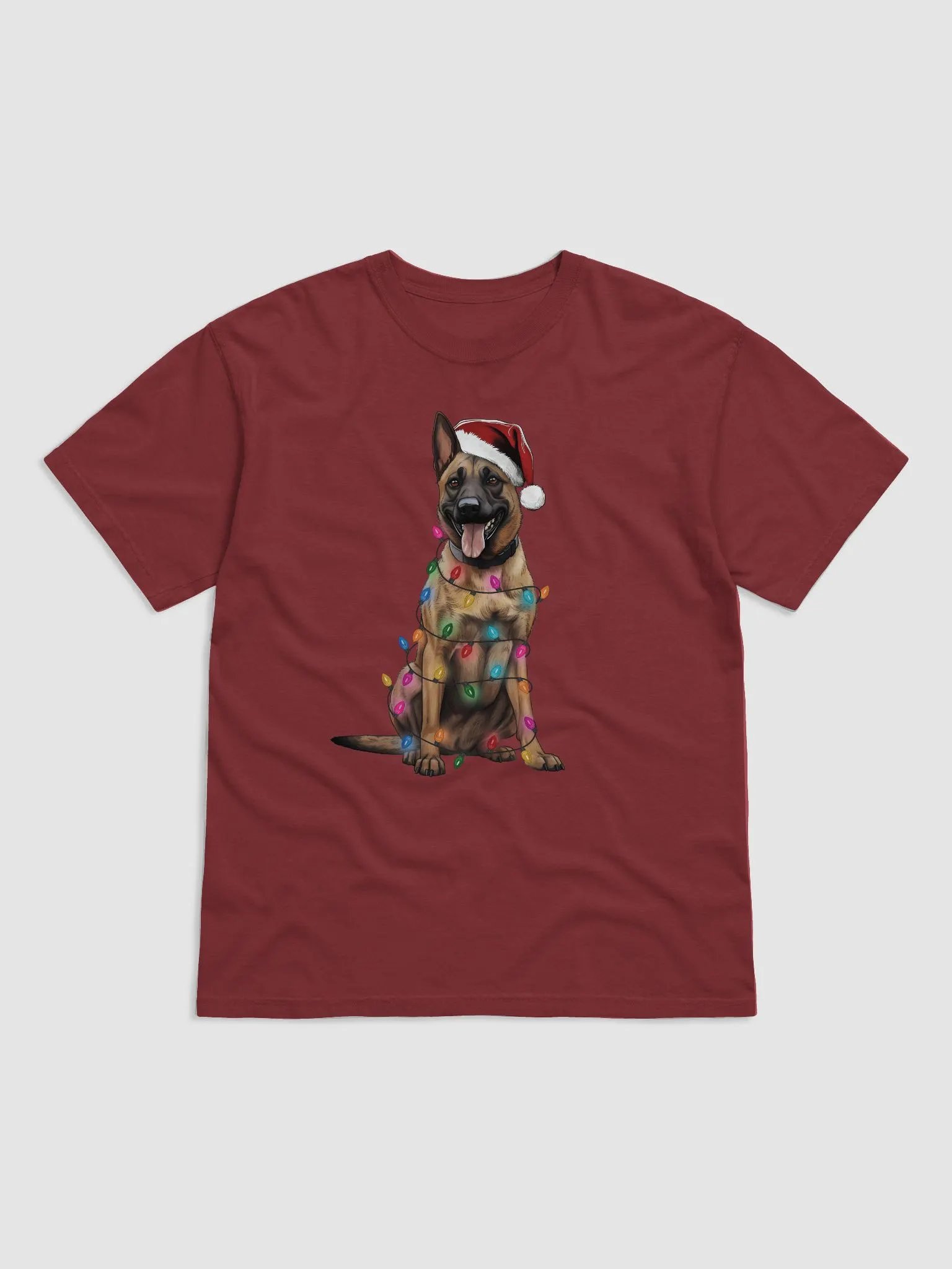 Funny Belgian Malinois Christmas T-Shirt for Belgian Malinois Paw-rents product image (9)