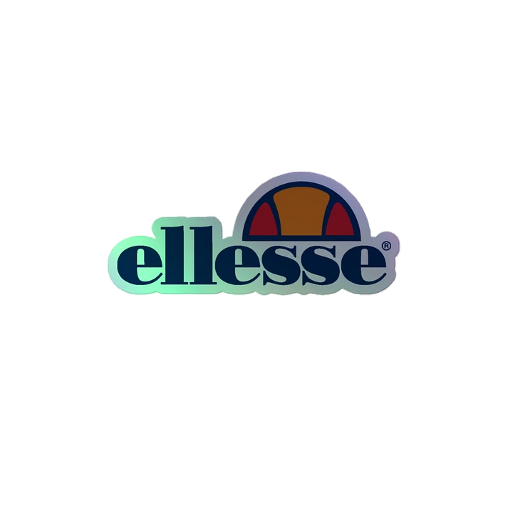 Ellesse Logo Holographic Sticker product image (1)