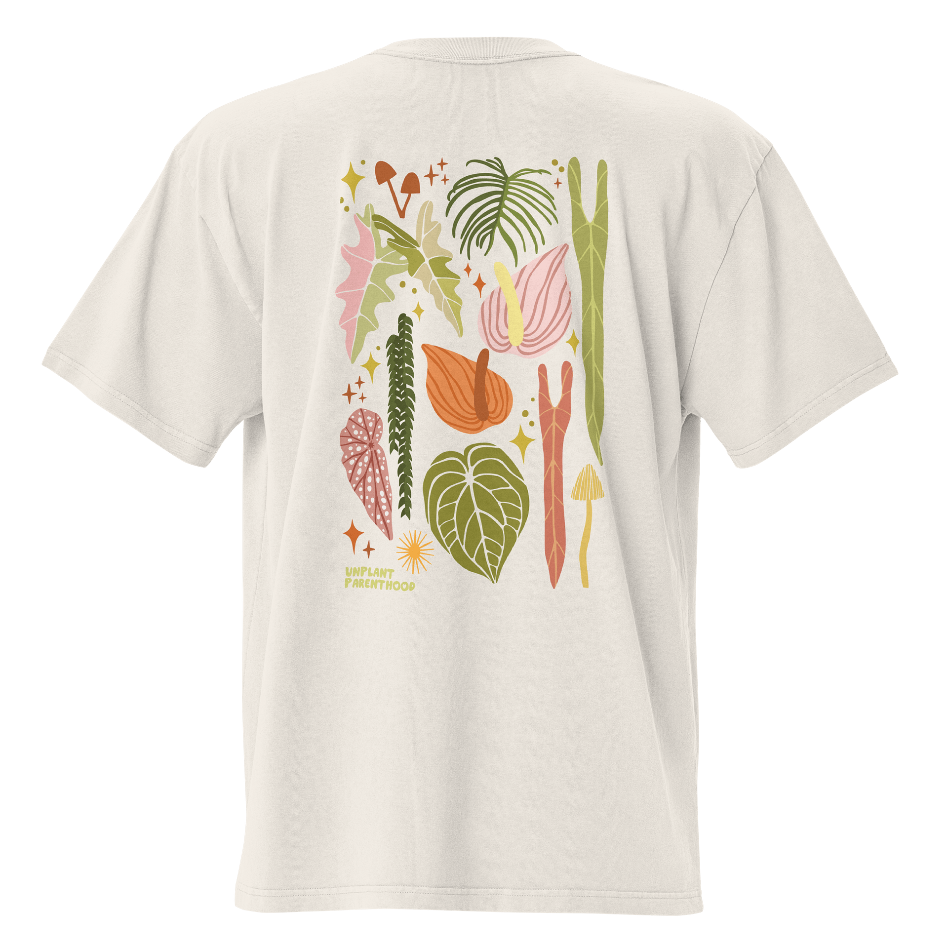 AROID COLLAGE - Oversized Faded T-Shirt product image (2)