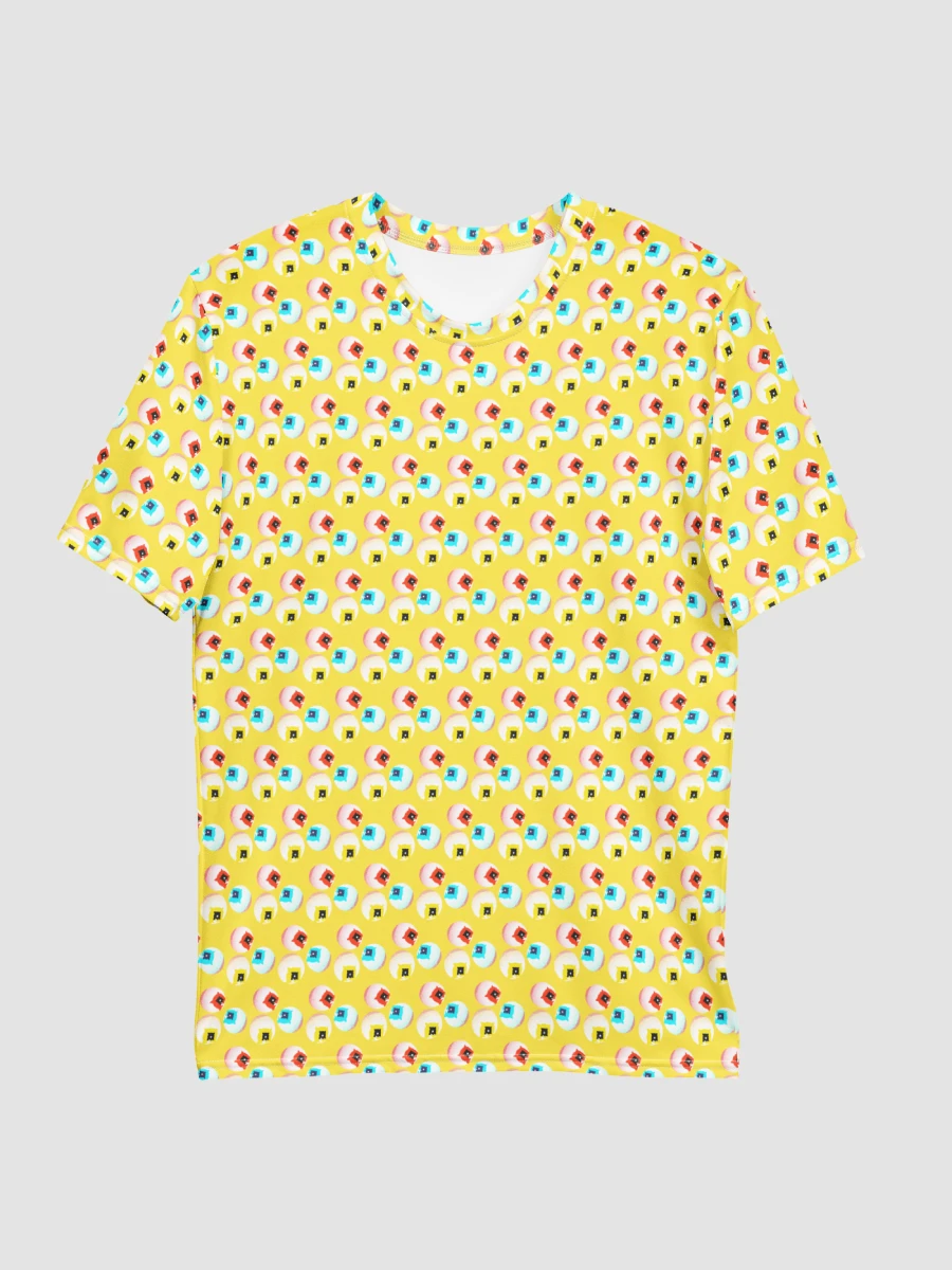 AIBALL All-Over Print Crew Neck T-Shirt (Yellow) product image (3)