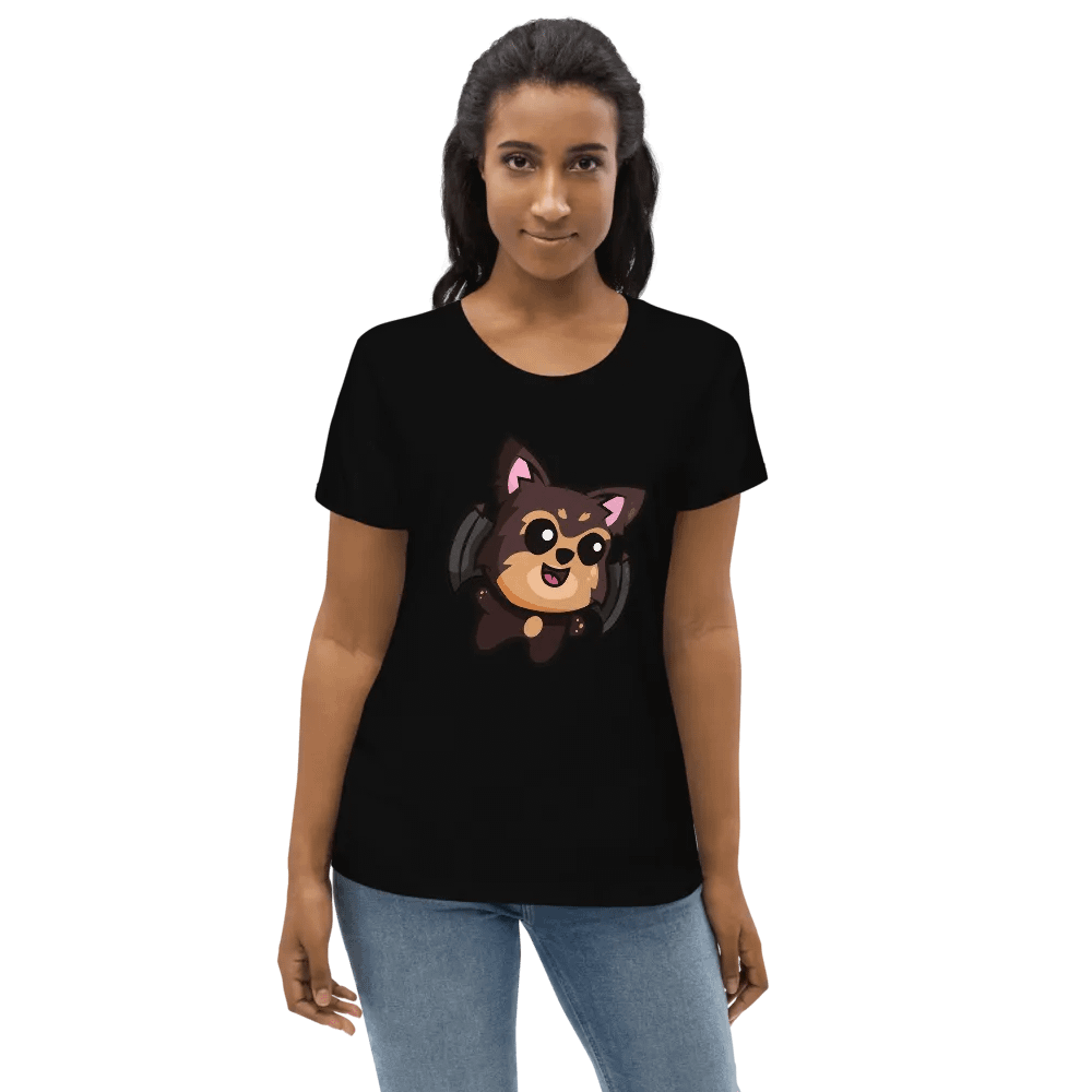 SNOOPY BAT WOMEN'S FITTED ECO TEE product image (2)