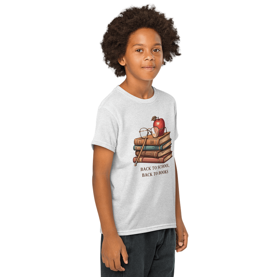 Back to School Back to Books Youth Sports Tee product image (21)