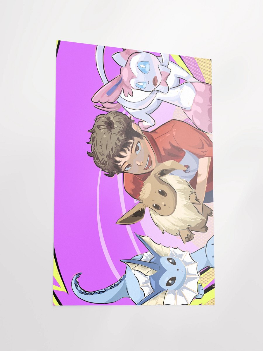 Eevee Grove (Sylveon Vaporeon) Poster product image (5)