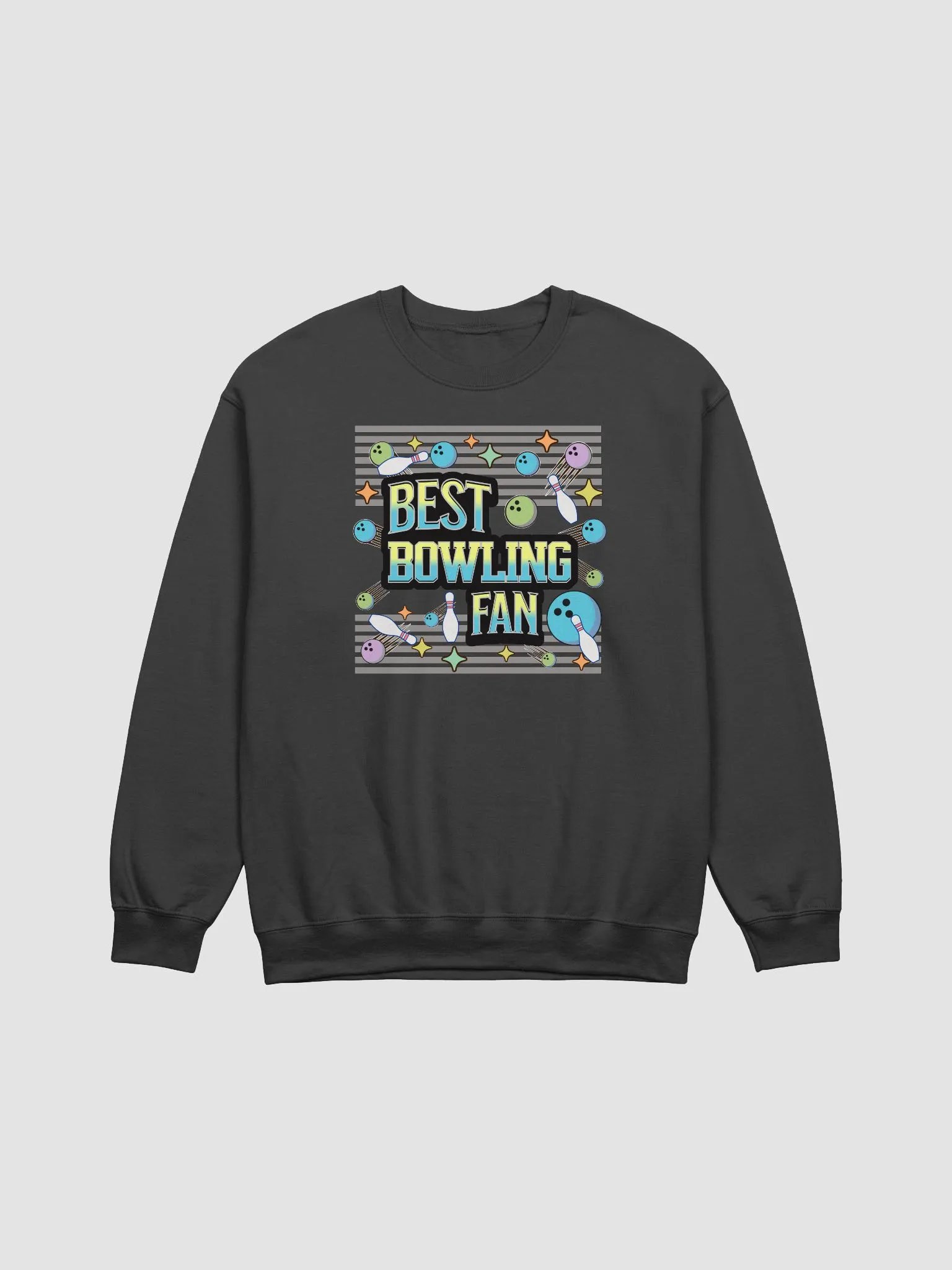 Best Bowling Fan Strike in Style Sweatshirt product image (1)