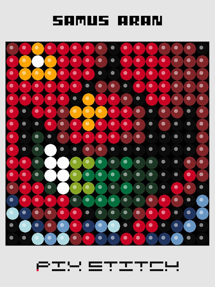 Samus Aran Pixel Art product image (1)