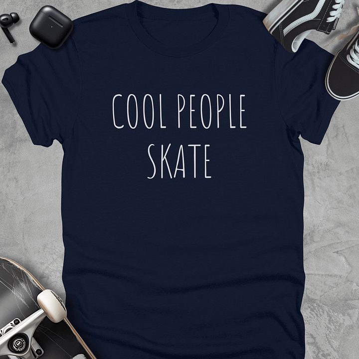 Cool people skate, Skateboarding t-shirt, Unisex product image (3)