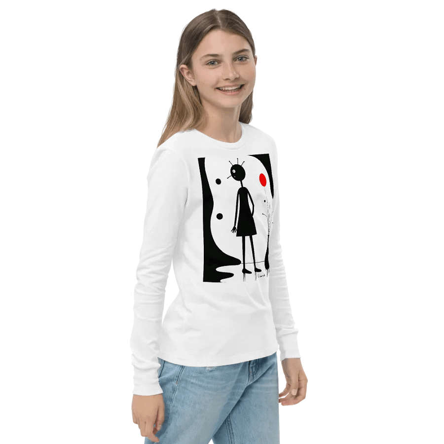Bella+Canvas Youth Long Sleeve T-Shirt product image (4)