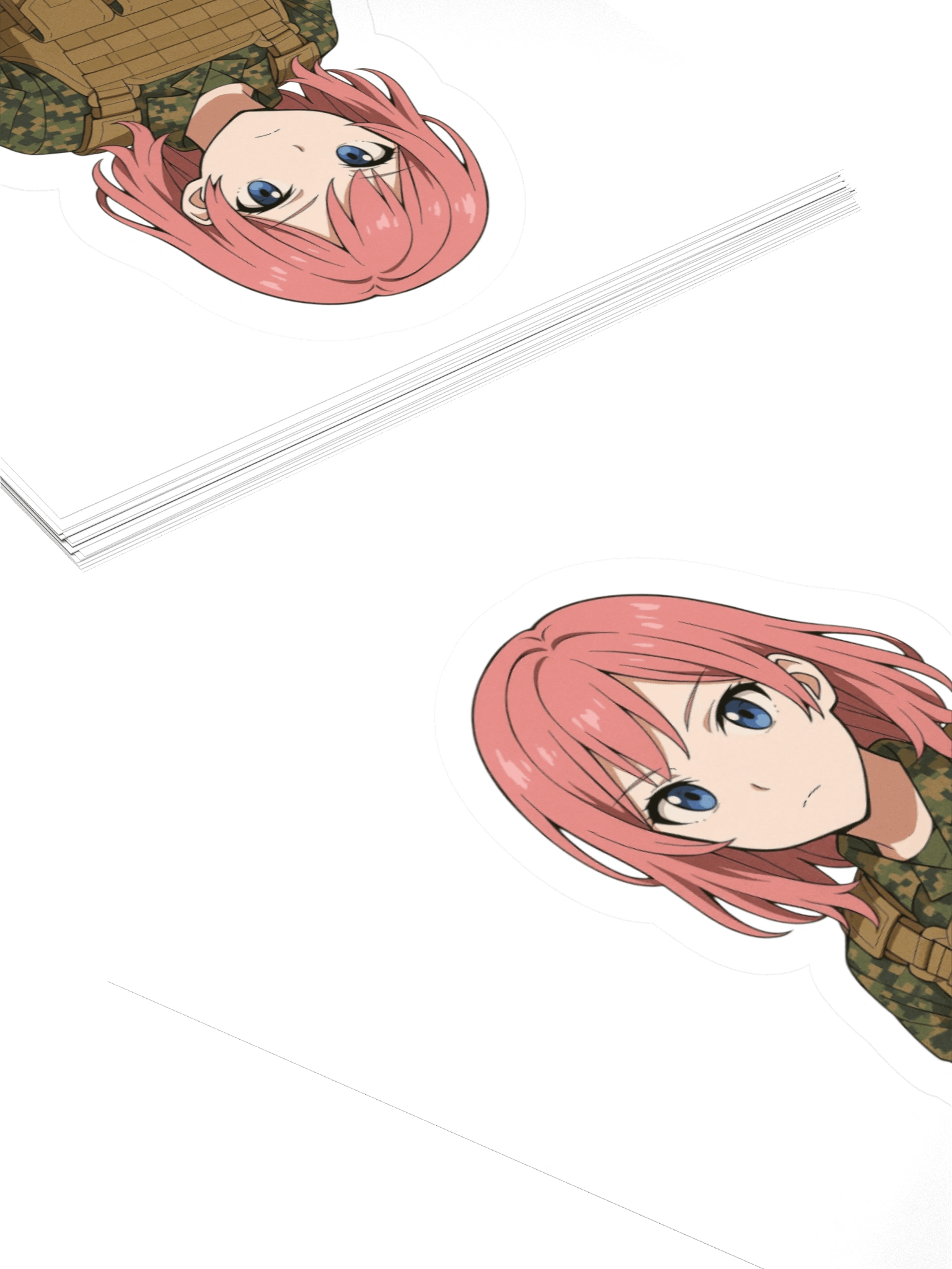 Kawaii Warfighter Sticker product image (4)