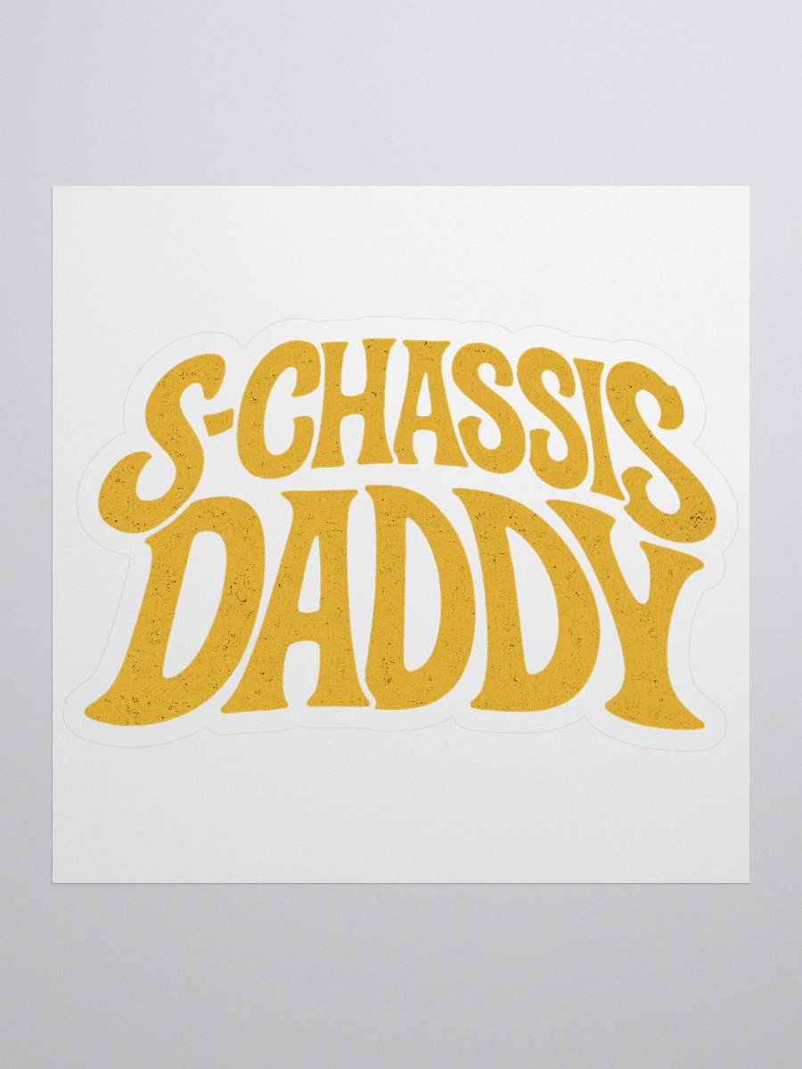 S CHASSIS DADDY STICKER product image (1)
