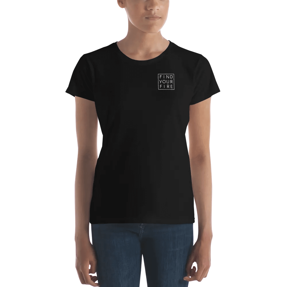 FIND YOUR FIRE Women's fitted T product image (2)