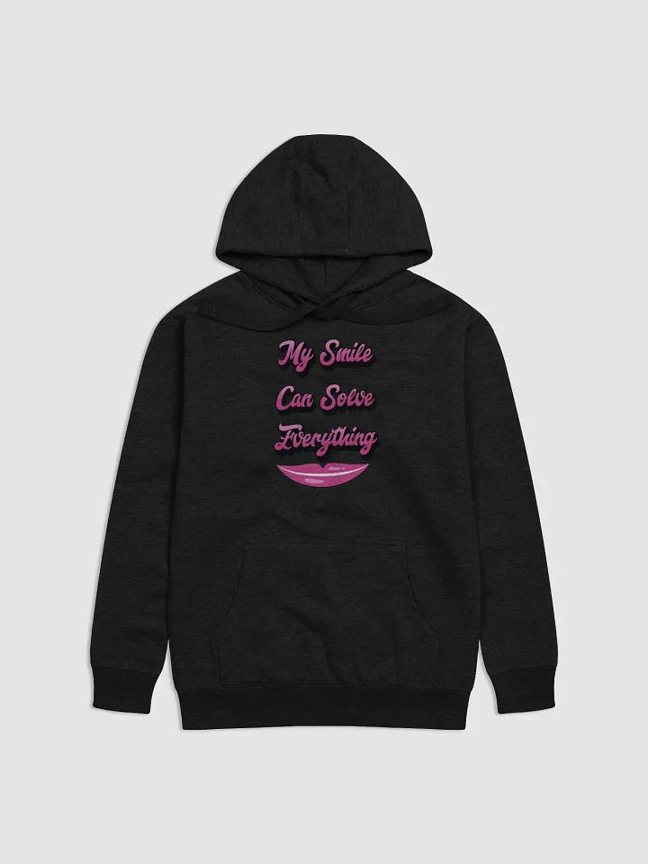 My Smile Can Solve Everything Funny Hoodie product image (2)
