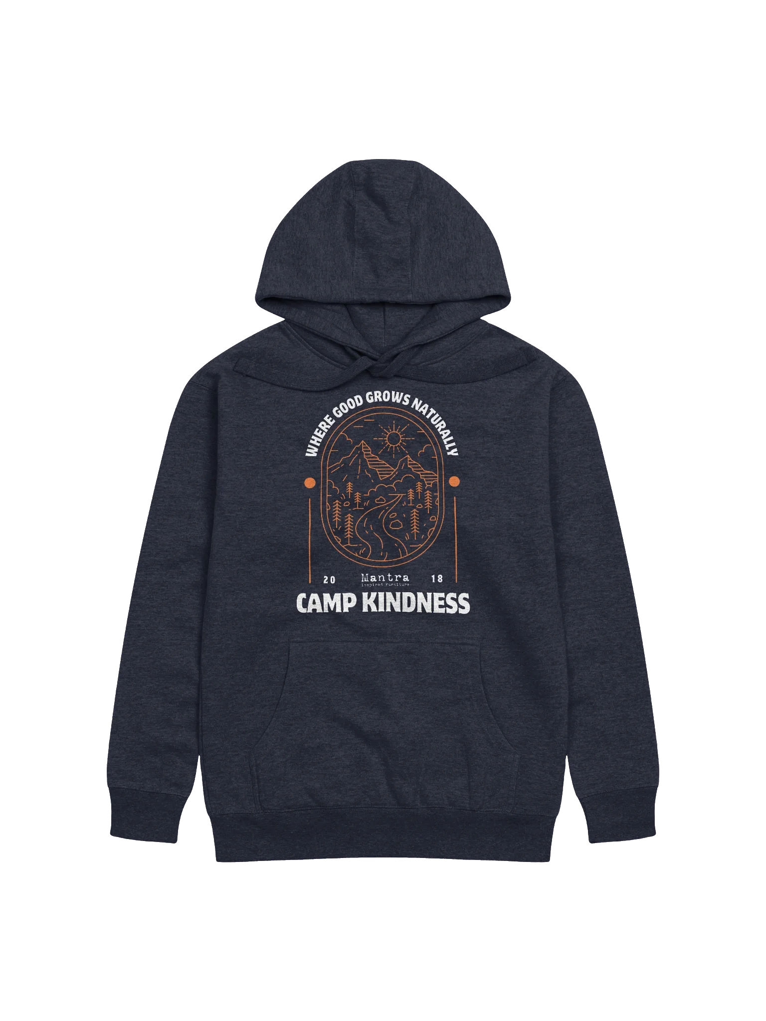 Camp Kindness “Where Good Grows Naturally” Pullover Hoodie product image (1)