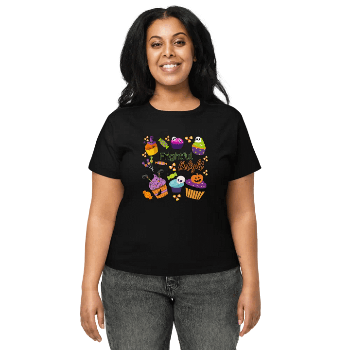 Frightful Delight Women's Halloween Tee product image (1)