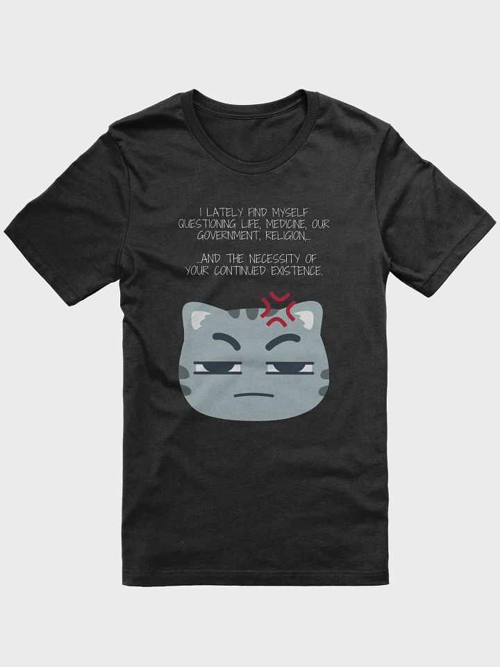 Annoyed Cat Unisex T-Shirt product image (2)