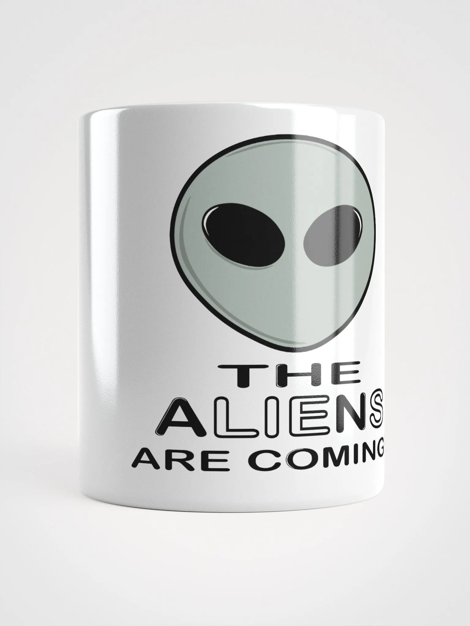 The Aliens Are Coming! #1 - White Glossy Mug product image (1)