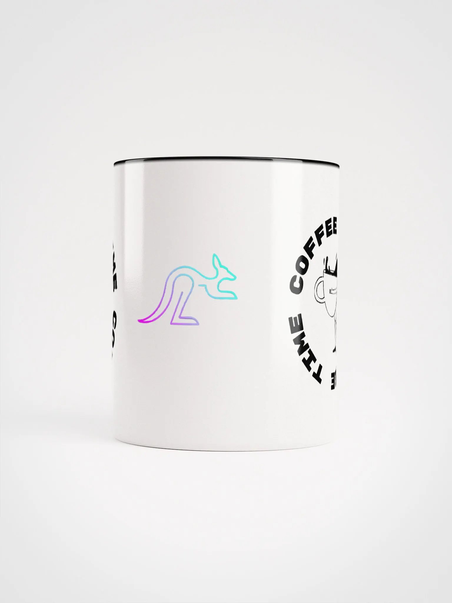 Coffee Time Ceramic Two-Tone Mug product image (5)