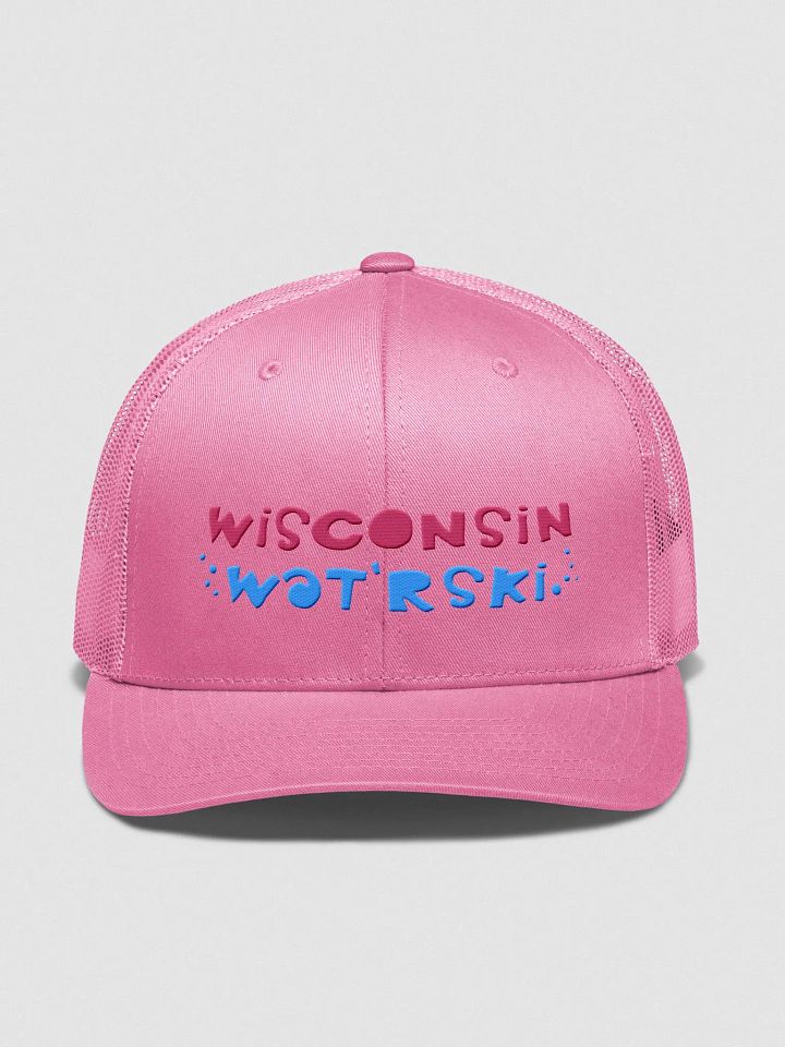 Wisconsin Waterski Bubblr Trucker Hat product image (4)