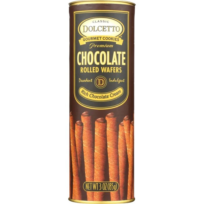 Dolcetto chocolate rolled wafers product image (1)