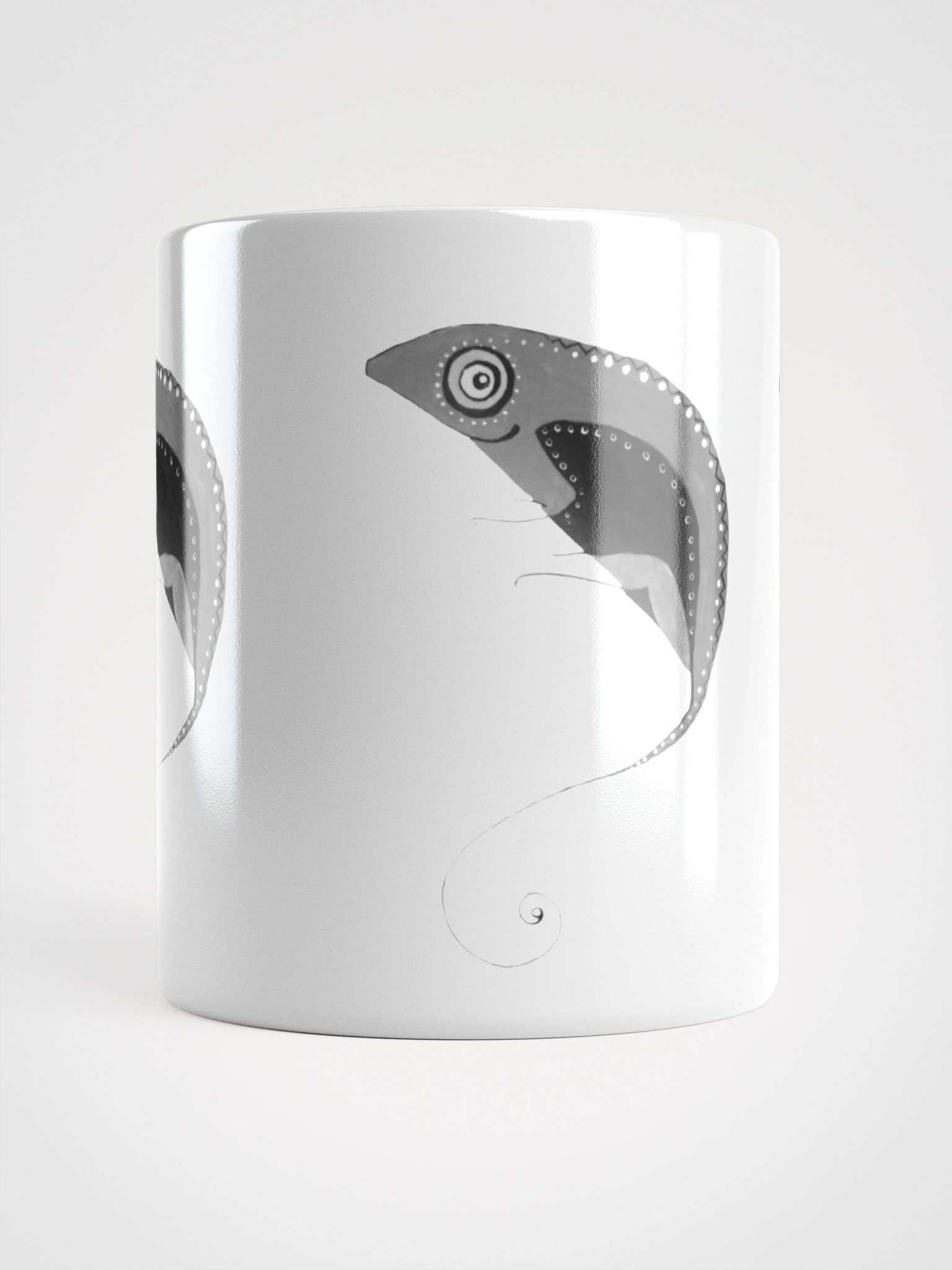 Mystic Lizard Trio - White Glossy Mug product image (13)