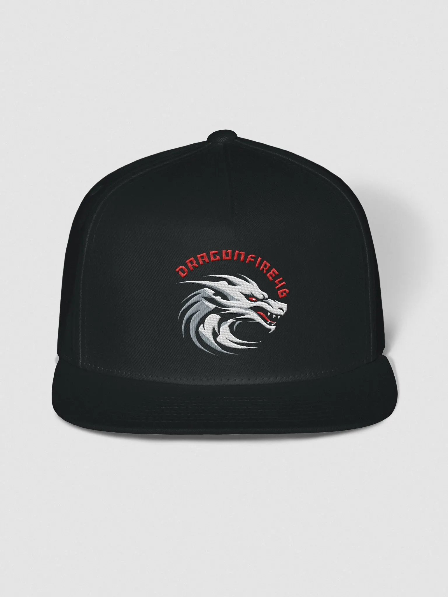 Dragonfire46 Gaming Official Flat Peak Snap Back Merch! product image (7)