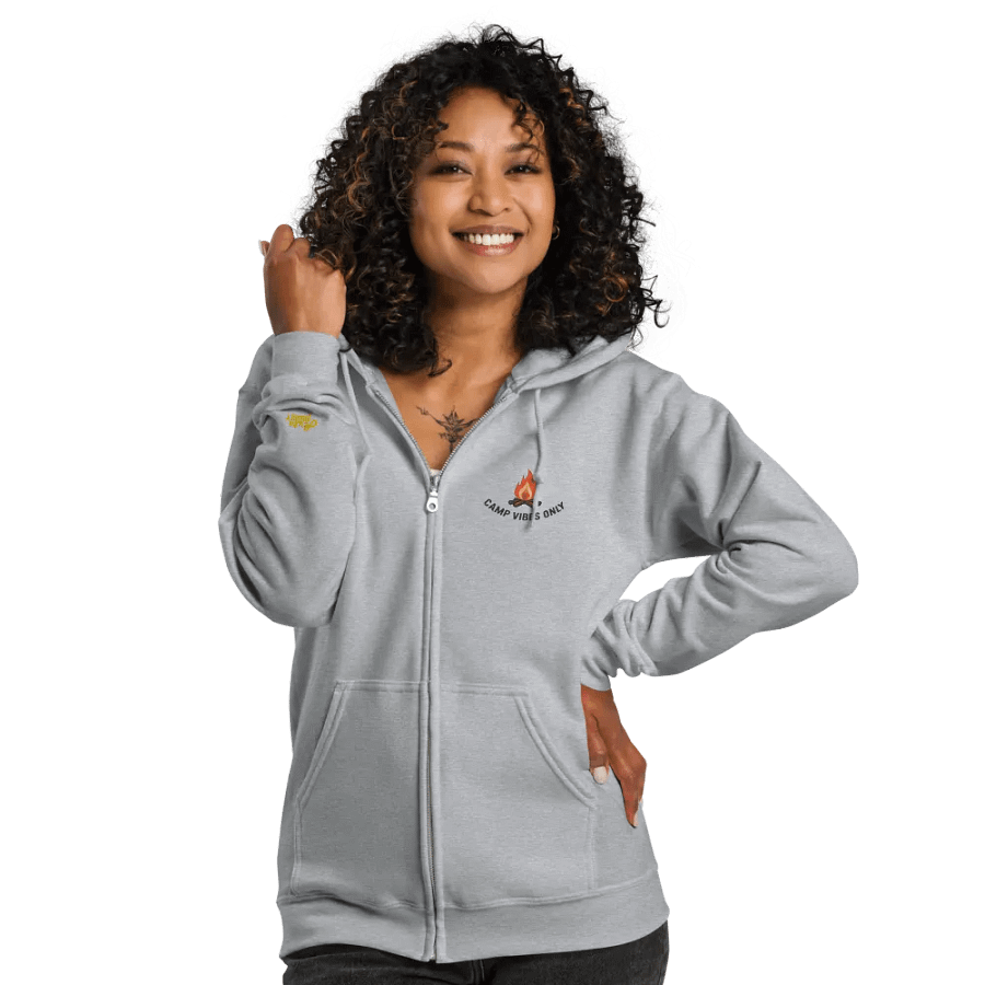 Camp Vibes Only Zip Hoodie product image (33)