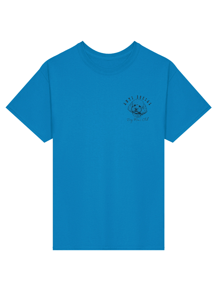 Curly-Haired Dog Mom Club Tee product image (1)