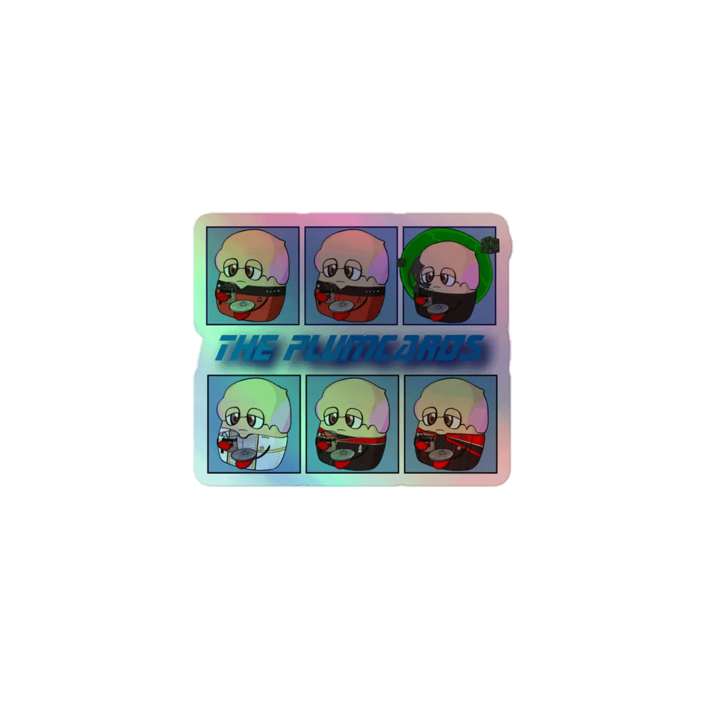 Plumcards Holo Sticker product image (1)