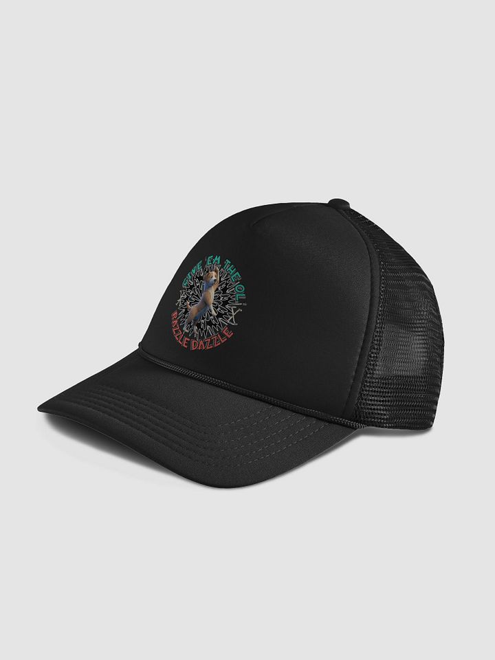 Razzle Dazzle Dog Paws Foam Trucker Hat product image (2)