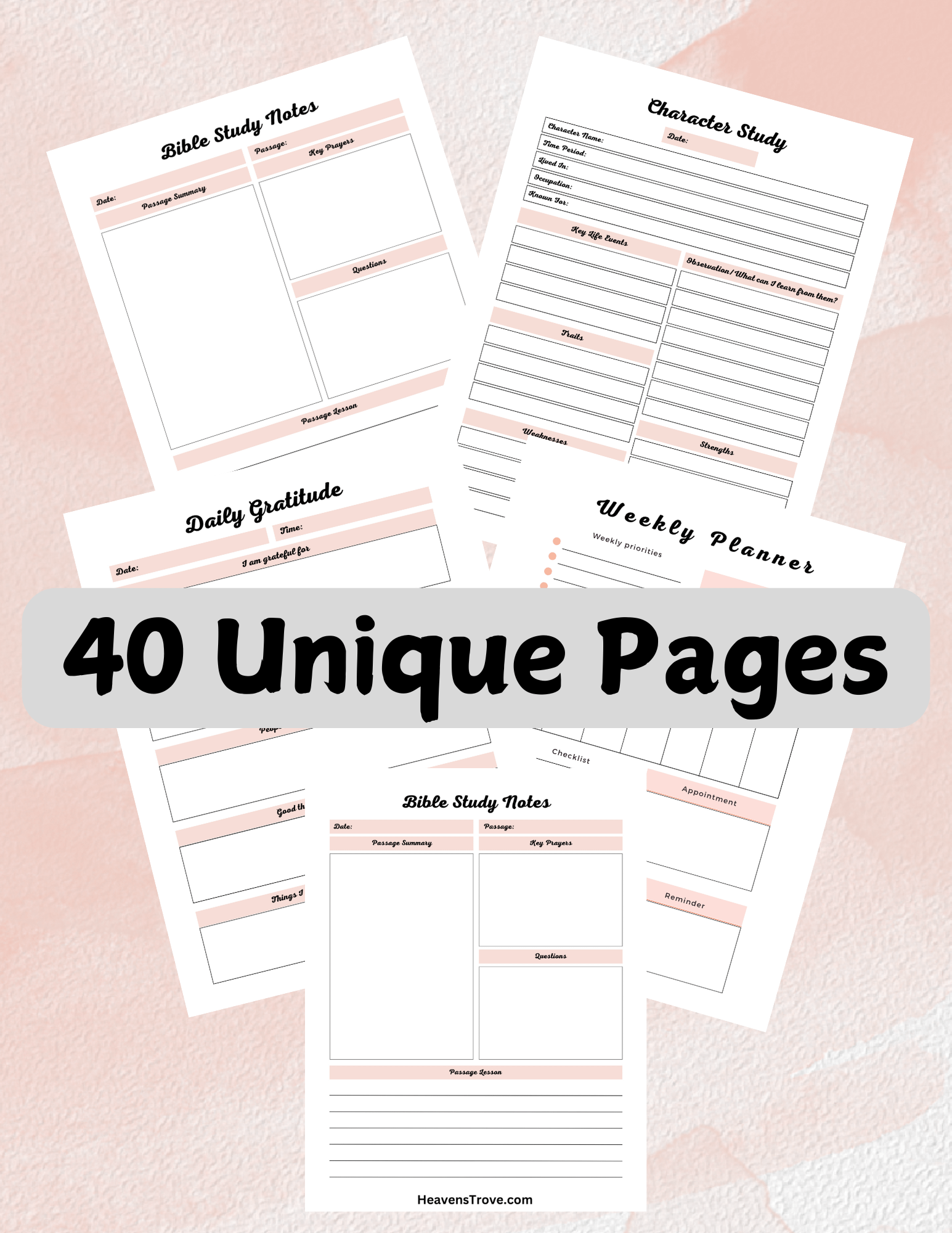 2025 Prayer & Bible Study Digital Download product image (3)