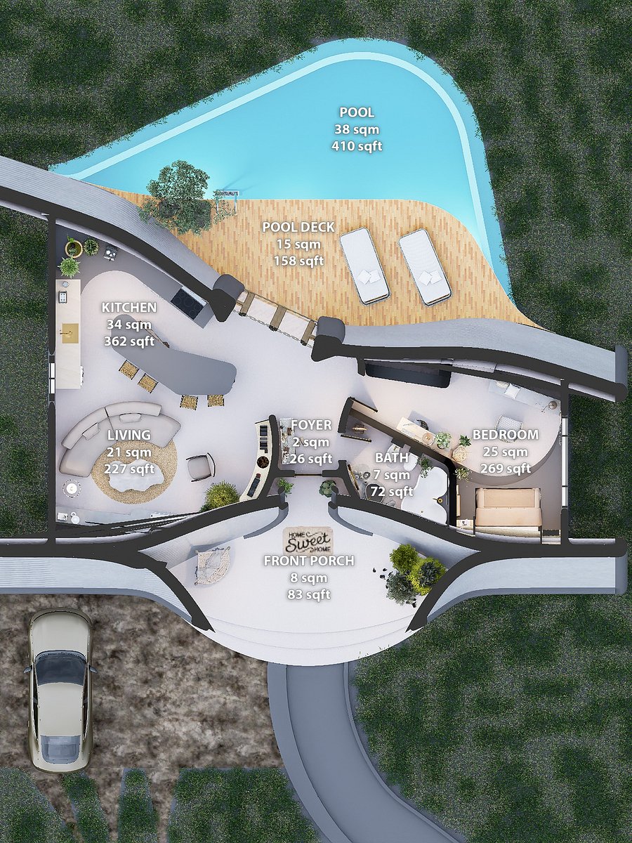A Frame House 051 - Drawings\Blueprints CAD + PDF - Metric + Imperial product image (3)