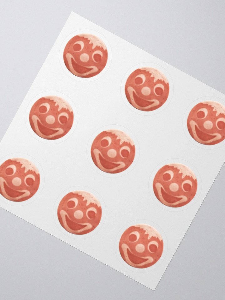 Clown Meat bubble free stickers product image (2)