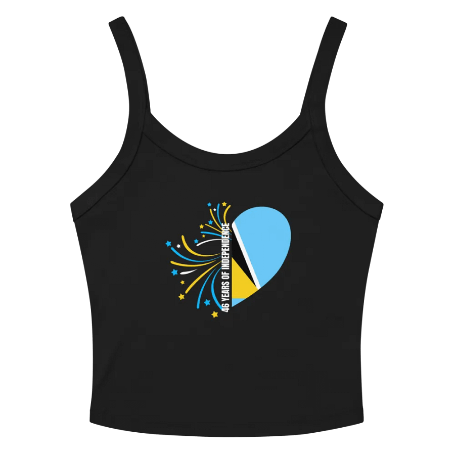 46 Years of Independence Heart Tank Top product image (13)