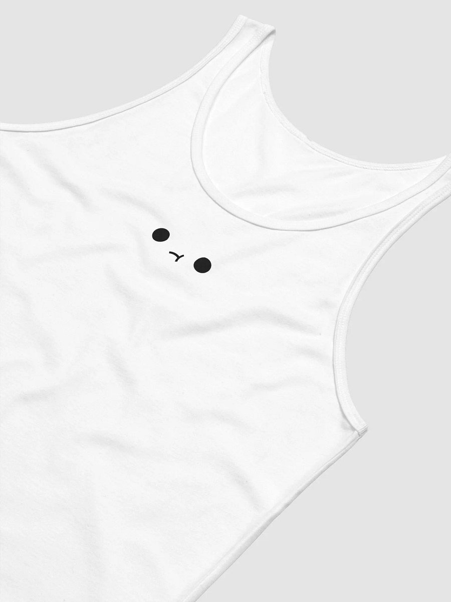 The Pout Tank in White product image (6)