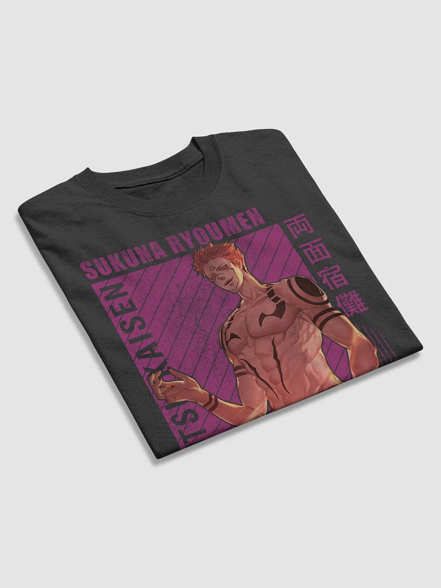 Jujutsu Kaisen Ryomen Sukuna Fiery Aura T-Shirt – Gildan Heavyweight product image (3)