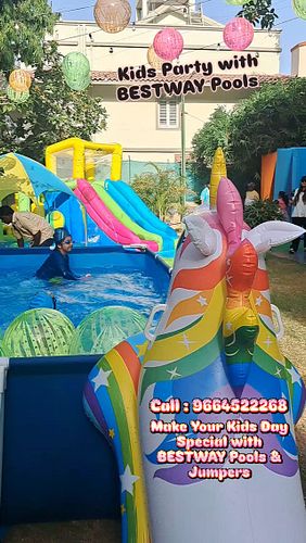Do you wish to Make your kids Birthday / Summer Vacay Special !!

Bring home a Perfect BESTWAY Pool..

Call now : 9664522268 ...